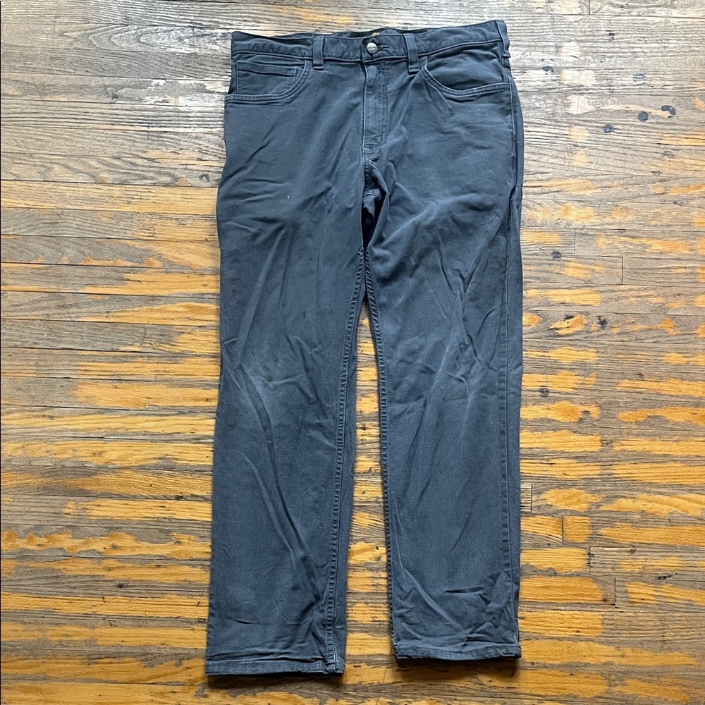 Carhartt Men’s Relaxed Fit Work Pants Gray 34x30